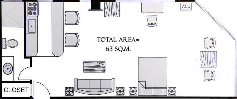 Wild Orchid Subic Condo Units Floor Plan